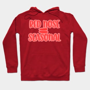 Red Nose = seasonal Hoodie